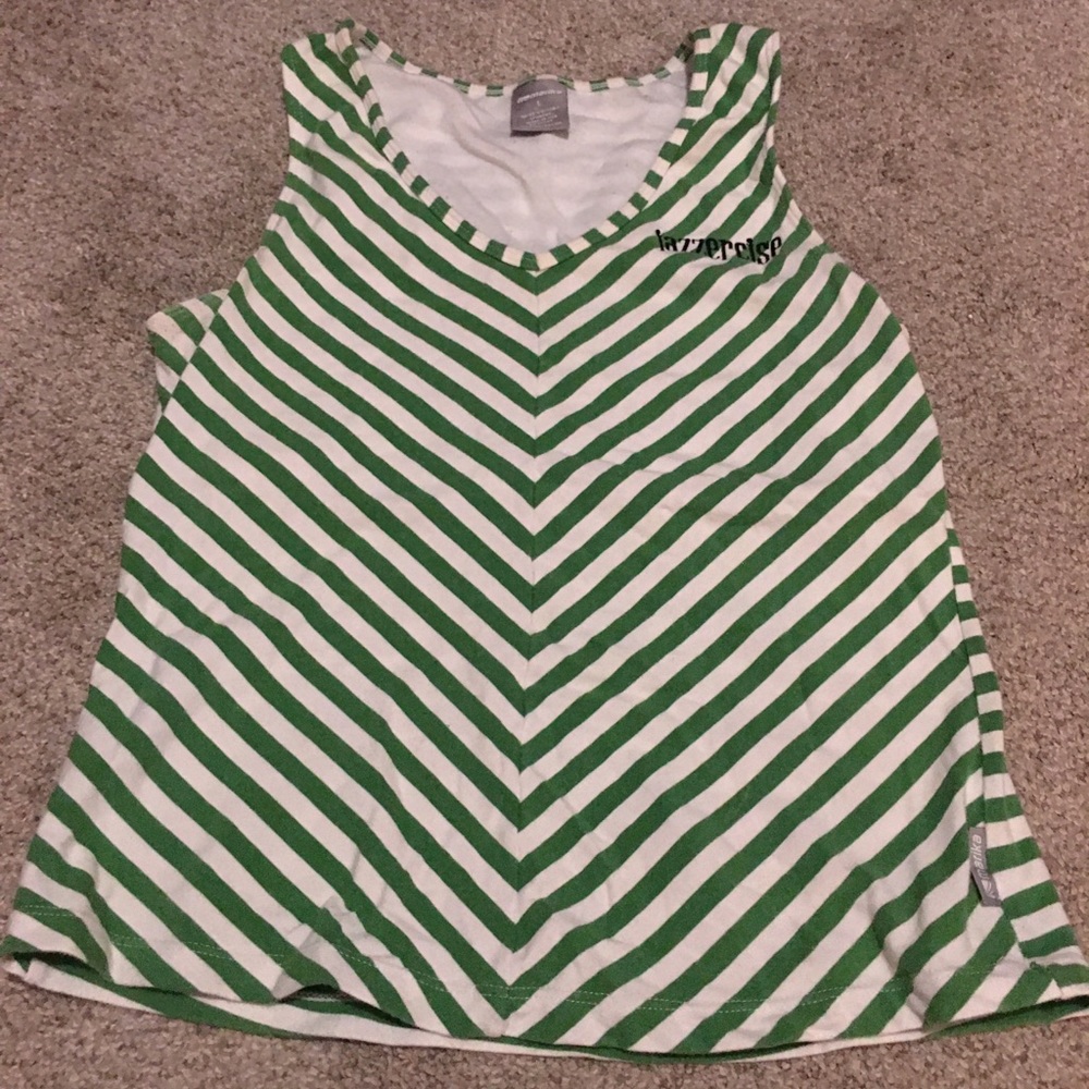 Jazzercise fitted tank top